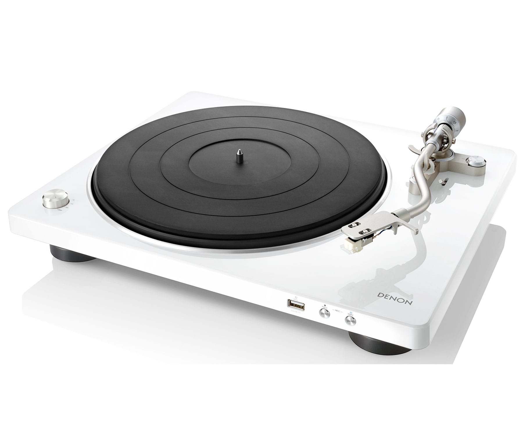 DENON DP-450 USB WHITE · TOCADISCOS HIFI